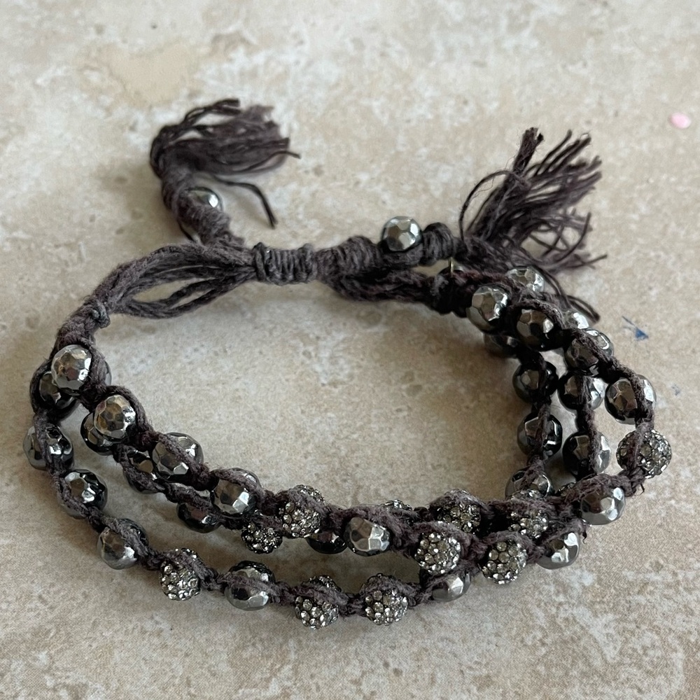 Tai 3-strand beaded bracelet